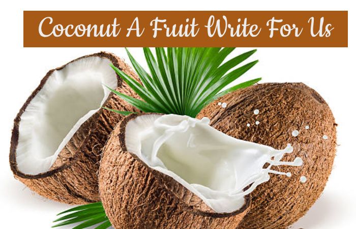 Coconut A Fruit Write For Us