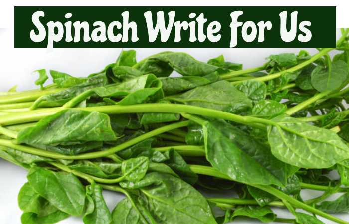Spinach Write For Us