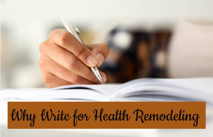 Why Write for Health Remodeling - Coconut Water Write For Us