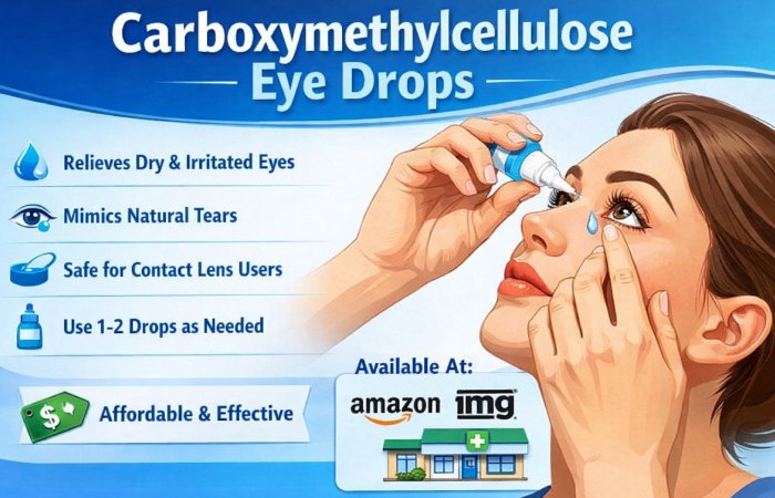 Carboxymethylcellulose Eye Drops