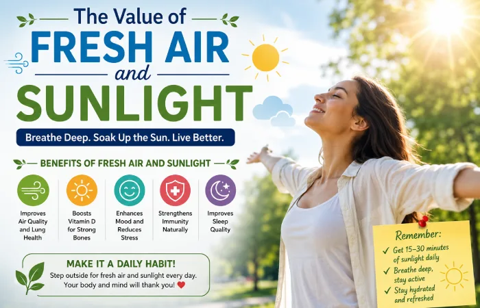 The Value of Fresh Air and Sunlight