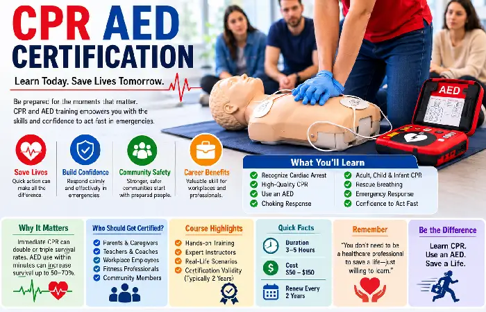 CPR AED certification
