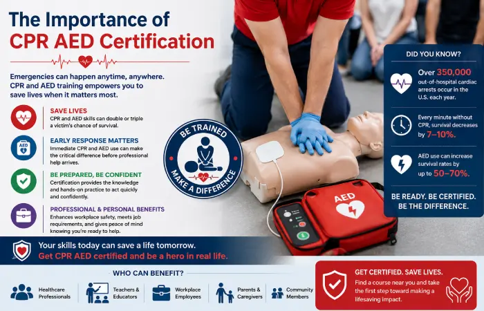 The Importance of CPR AED Certification