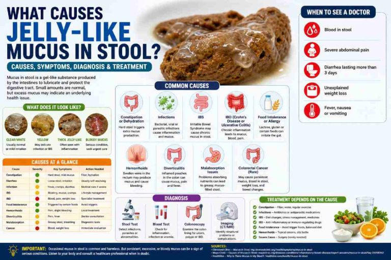What Causes Jelly-Like Mucus in Stool