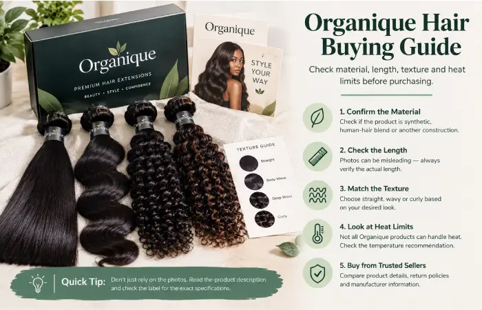 Key Features of Organique Hair